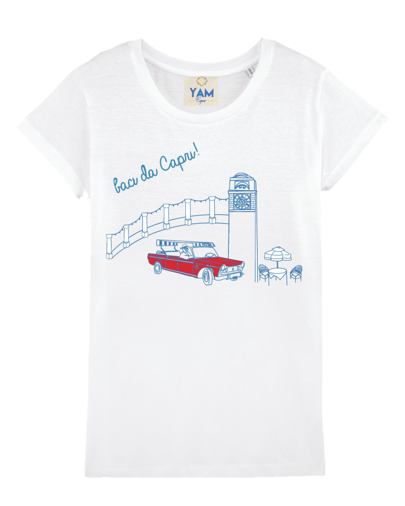 Y'am Capri Baci da Capri T-shirt (Donna)