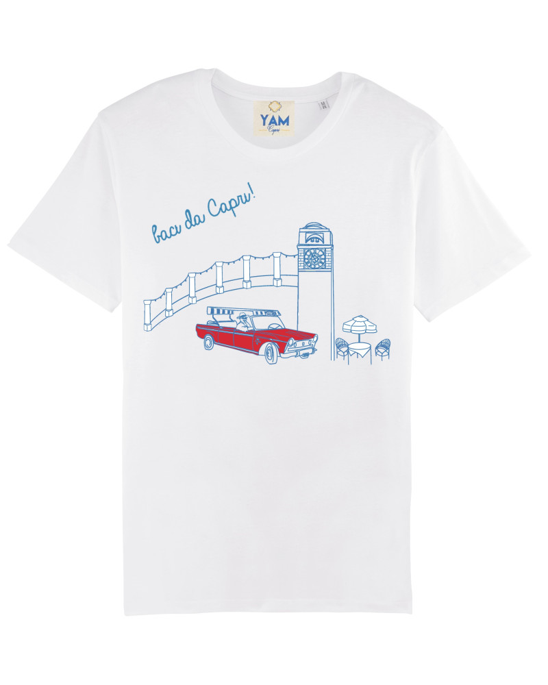 Y'am Capri Baci da Capri T-shirt (Uomo)