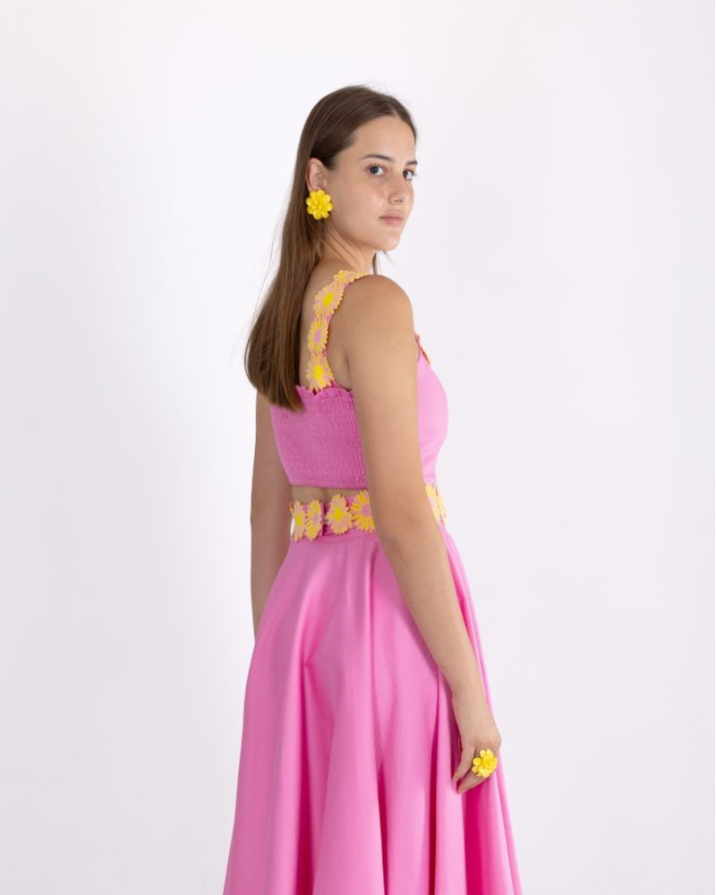 Y'am Capri Cuore Top Margherite