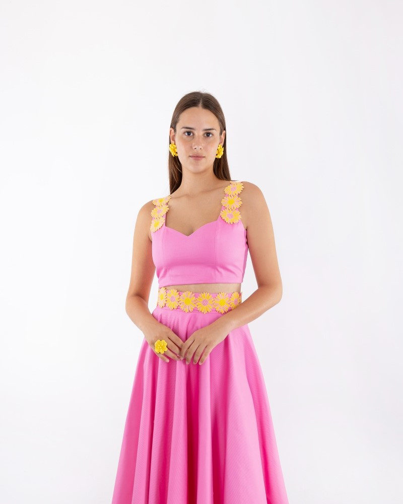 Y'am Capri Cuore Top Margherite