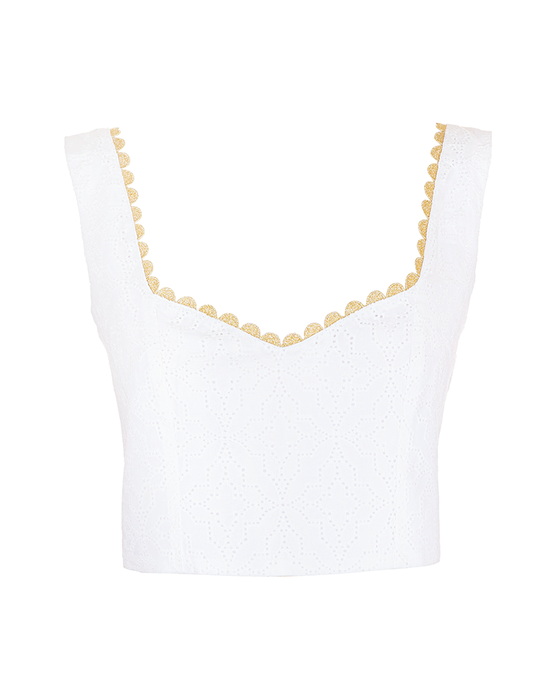 Y'am Capri Cuore Top