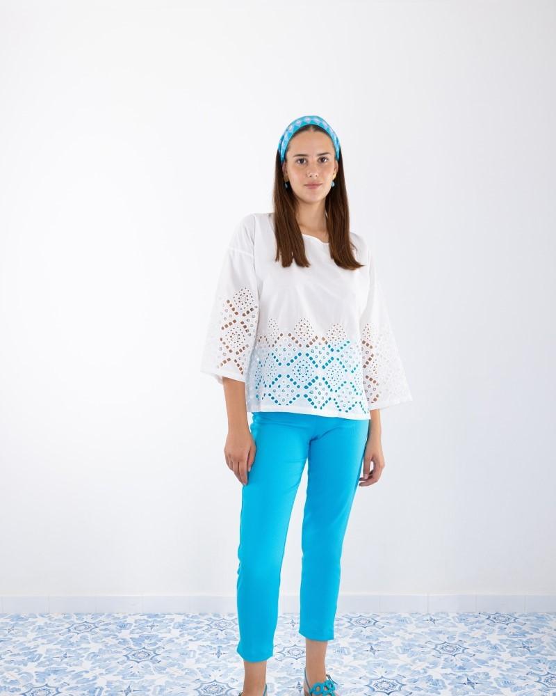 Y'am Capri Diana Blouse