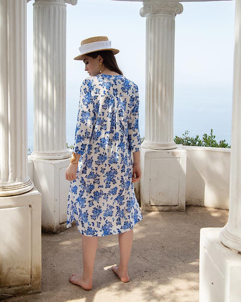 Y'am Capri Diana Kaftan