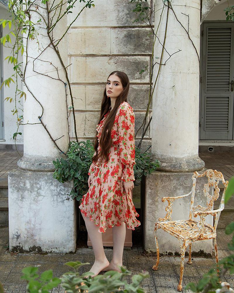 Y'am Capri Flora Dress