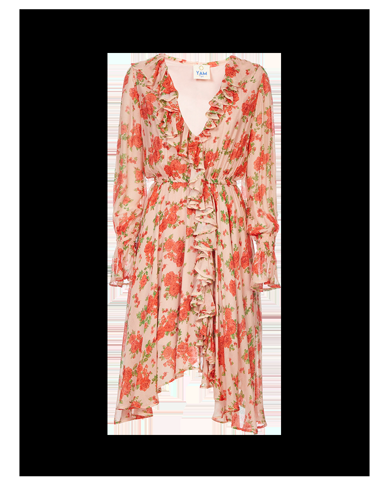Y'am Capri Flora Dress