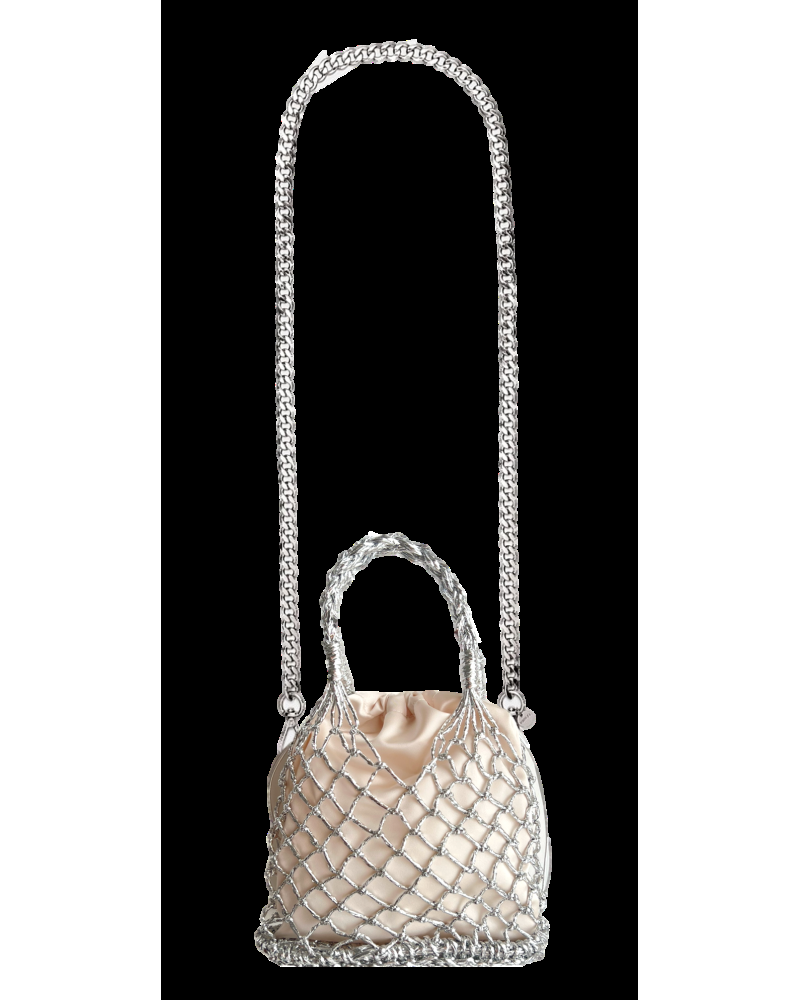 Y'am Capri Helenuccia Bag Argento