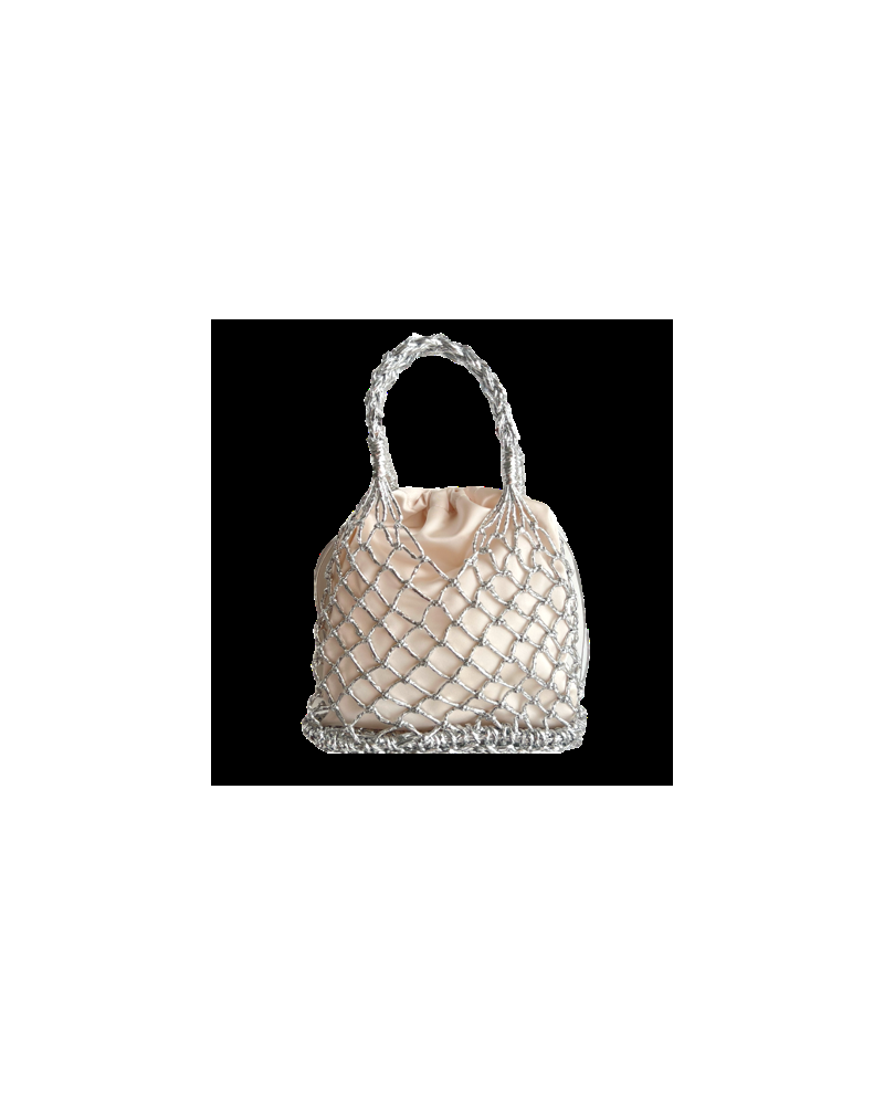 Y'am Capri Helenuccia Bag Argento