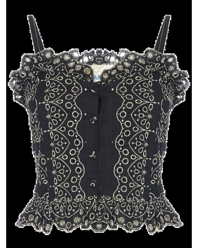 Y'am Capri Laura Crop Top