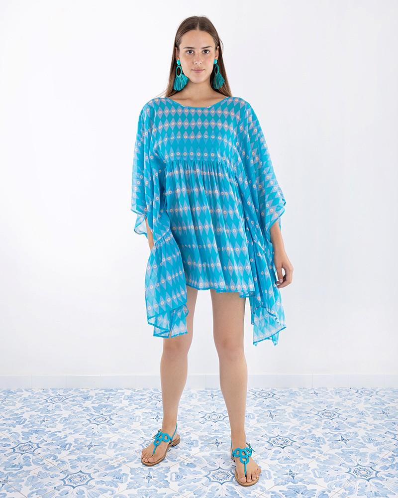 Y'am Capri Marina Poncho Dress
