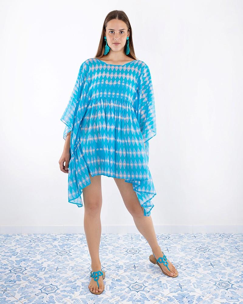Y'am Capri Marina Poncho Dress