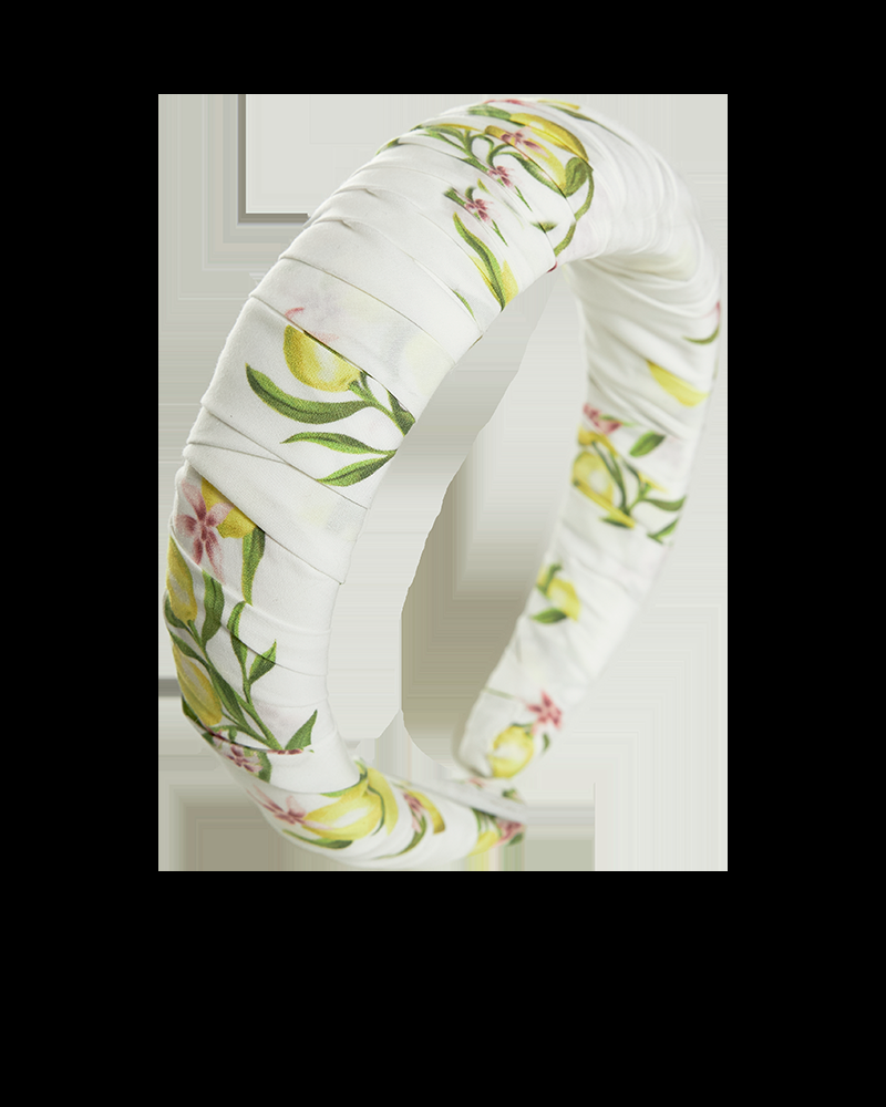Y'am Capri Padded Headband Limoni