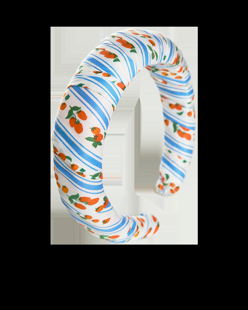 Y'am Capri Padded Headband Pomodorini del giardino