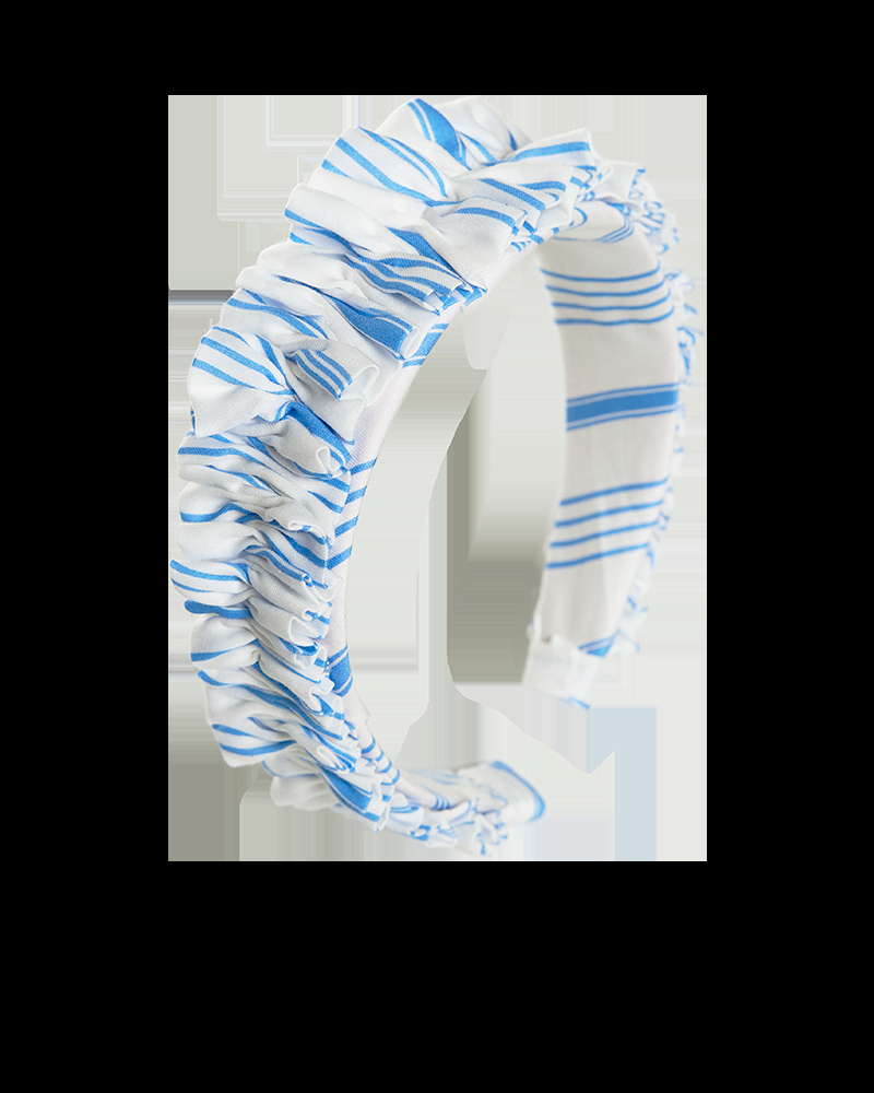Y'am Capri Ruffled Headband Righe Fontelina
