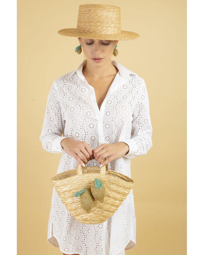 Y'am Capri Sfogliatella Bag Limoni Di Capri