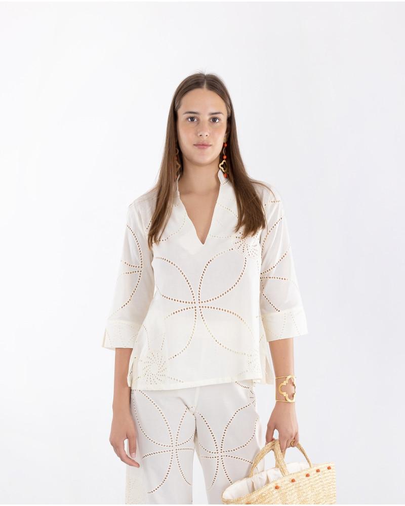 Y'am Capri Virna Blouse