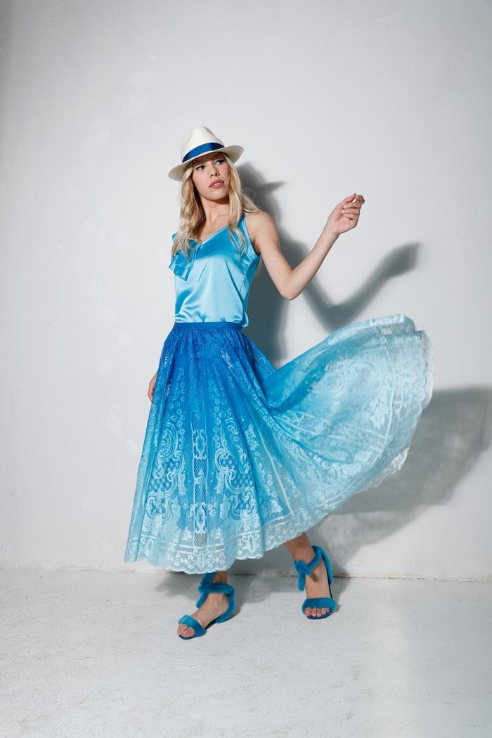 Z.O.E. Zone Of Embroidered GONNA CODICE 35Z435 – ZOE FASHION