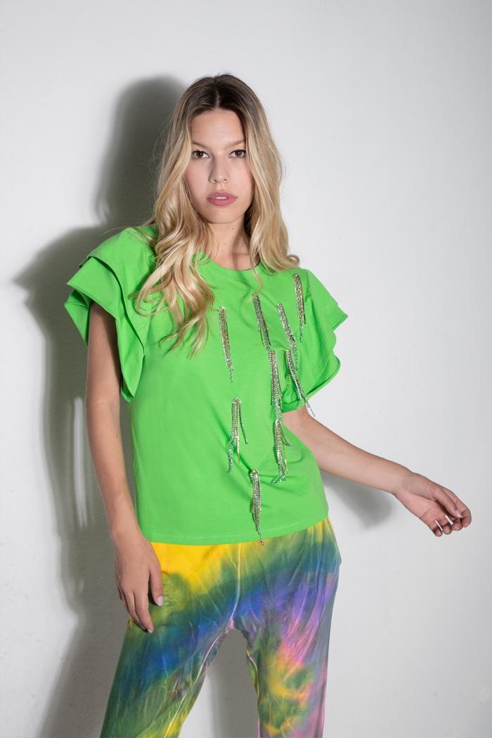 Z.O.E. Zone Of Embroidered T-SHIRT CODICE 140Z355 – ZOE FASHION