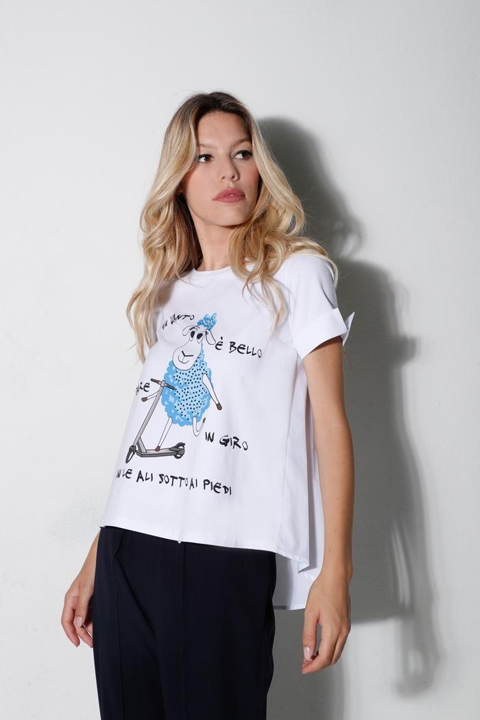 Z.O.E. Zone Of Embroidered T-SHIRT CODICE 76Z263 – ZOE FASHION