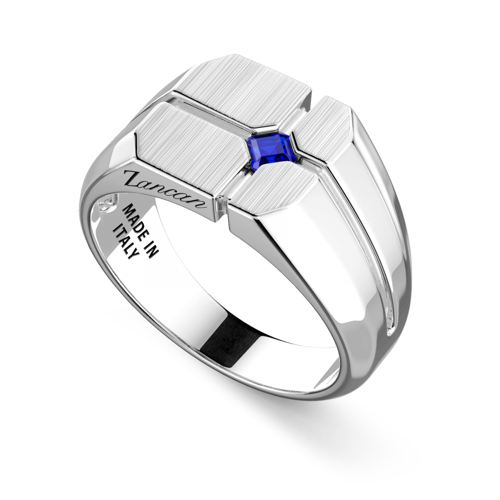 Zancan Anello Chevalier Zancan In Argento E Pietre Naturali