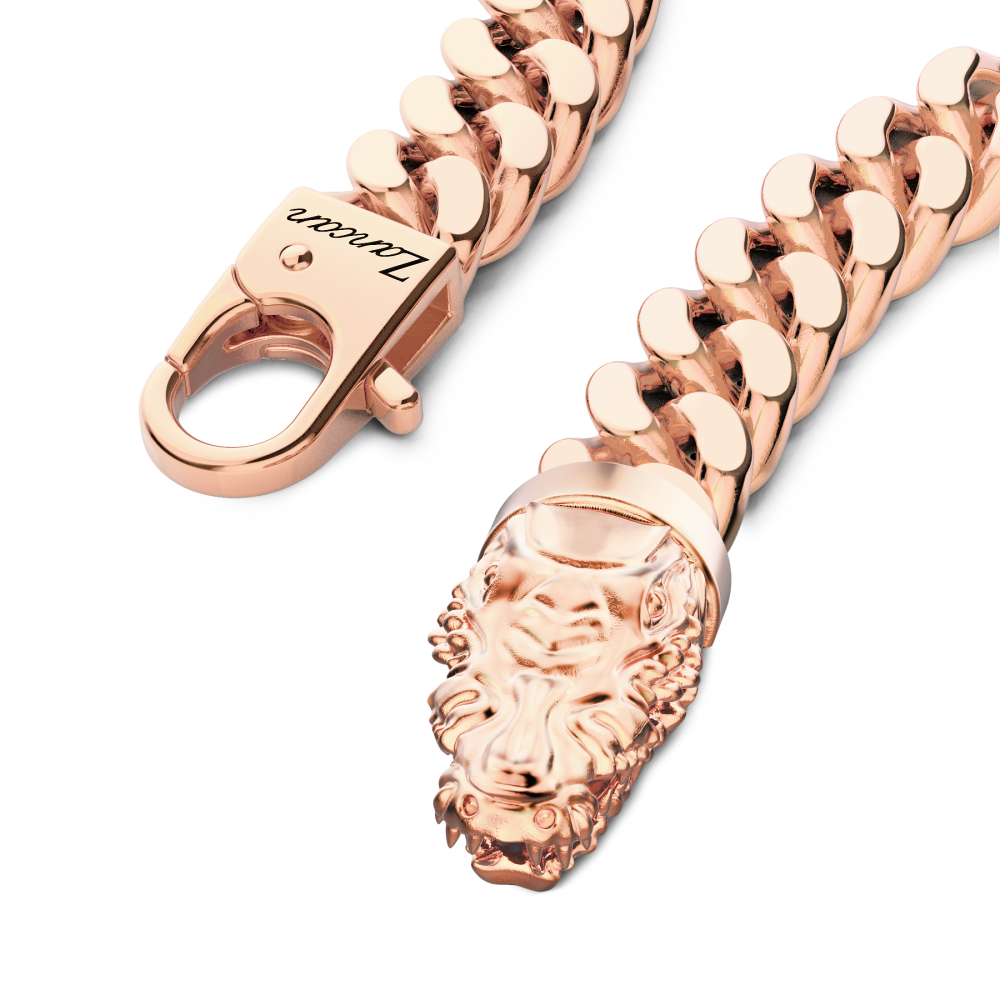 Zancan Bracciale A Grumetta Zancan In Argento Con Chiusura A Testa Di Coccodrillo