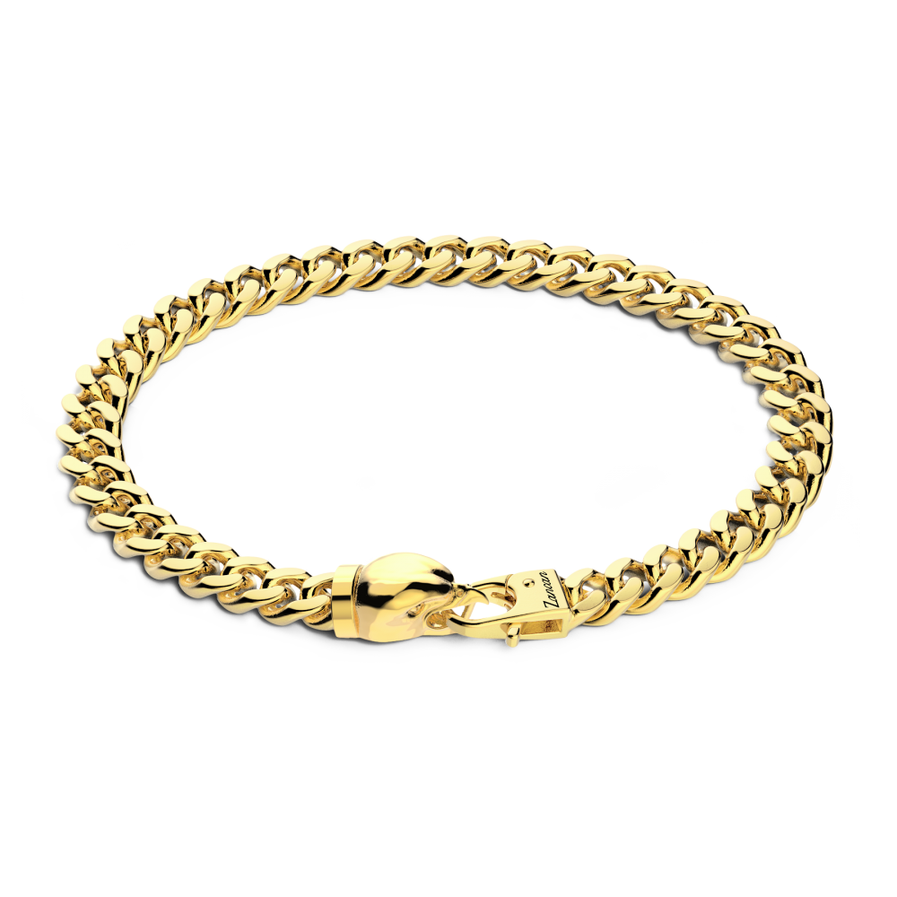 Zancan Bracciale a grumetta Zancan in argento con chiusura a testa d'aquila