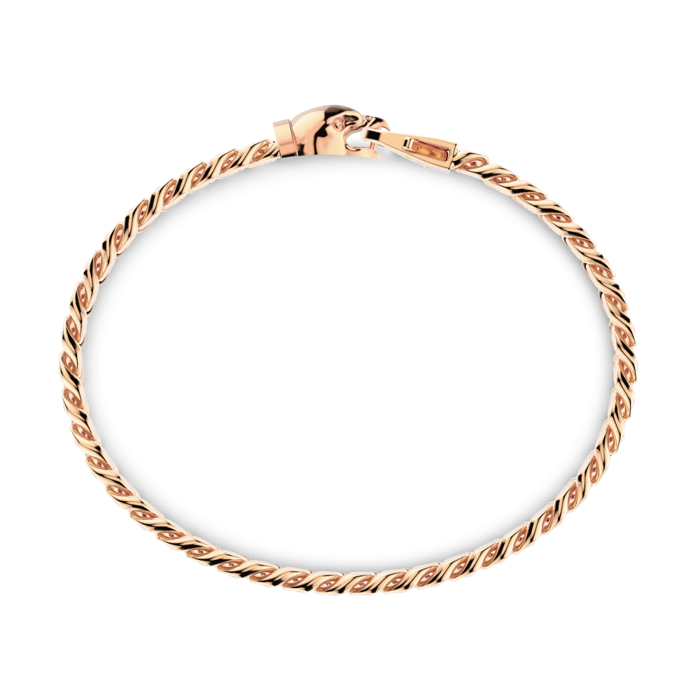 Zancan Bracciale A Grumetta Zancan In Argento Con Chiusura A Testa D'aquila