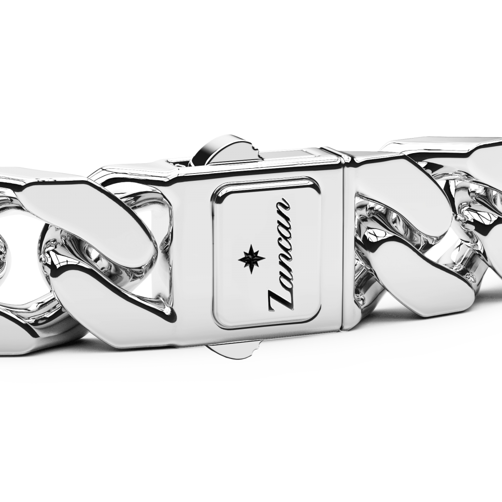 Zancan Bracciale Grumette Zancan In Argento Con Pietre