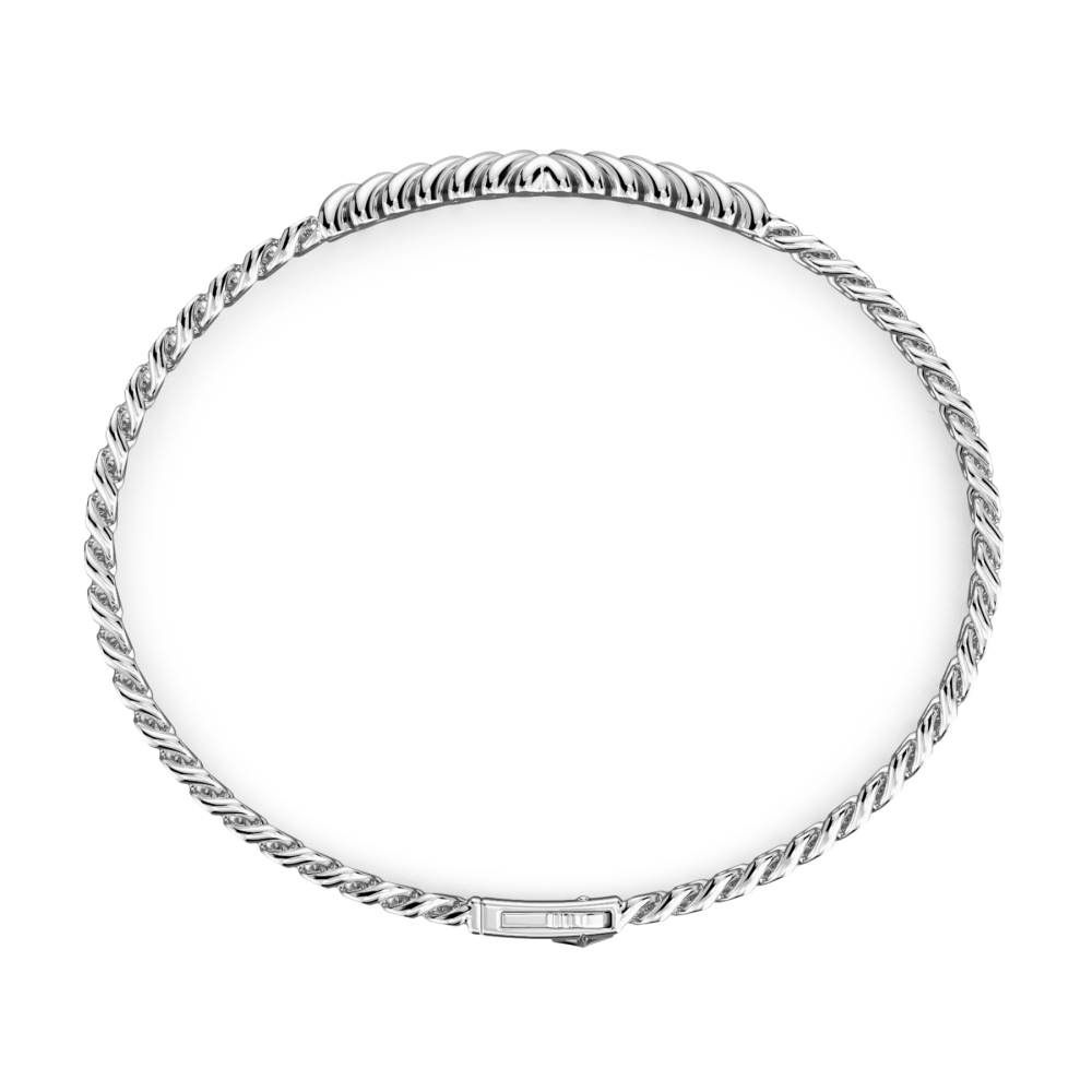 Zancan Bracciale Zancan A Grumette In Argento Con Targa