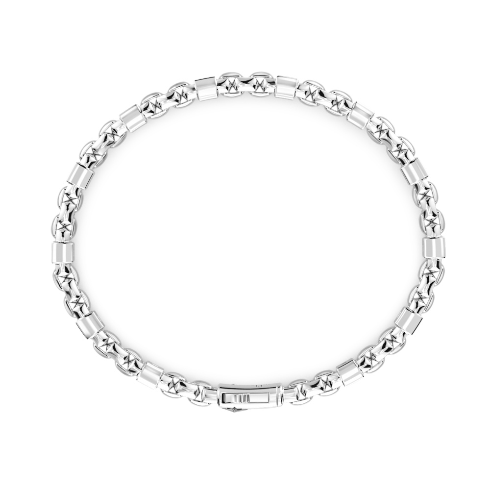 Zancan Bracciale Zancan In Argento 925 Con Pietre Naturali