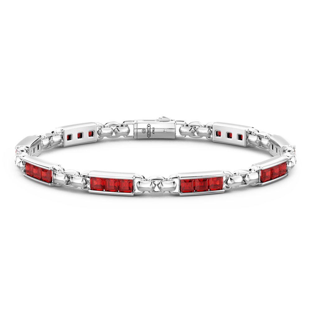 Zancan Bracciale Zancan in argento 925 con pietre naturali