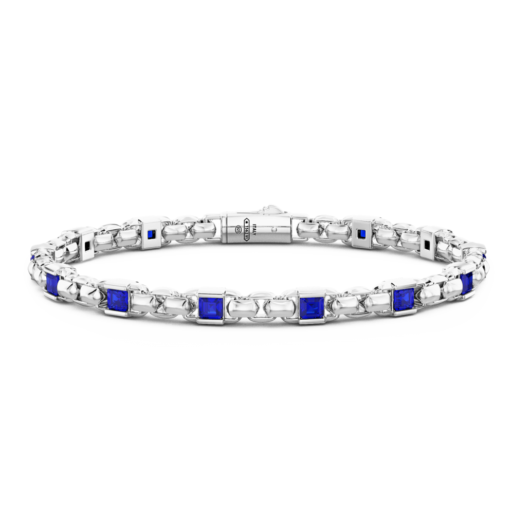 Zancan Bracciale Zancan in argento 925 con pietre naturali