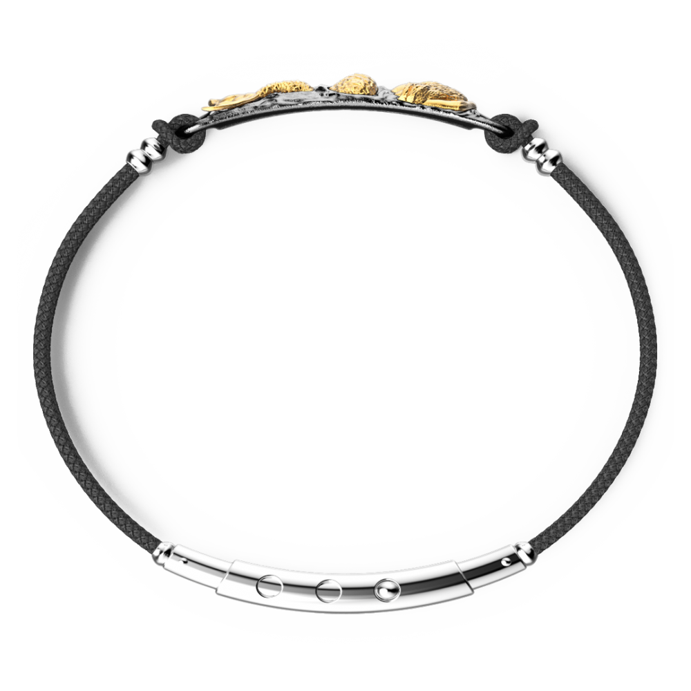 Zancan Bracciale Zancan In Argento Brunito Con Sirena