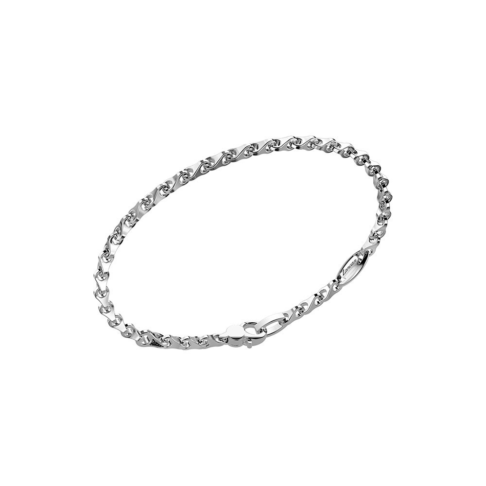 Zancan Bracciale Zancan in argento con maglie a coda di volpe