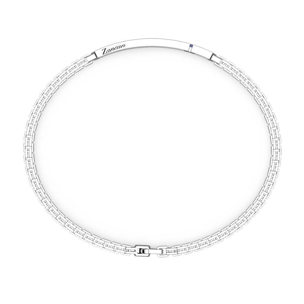 Zancan Bracciale Zancan In Argento Con Pietre Naturali
