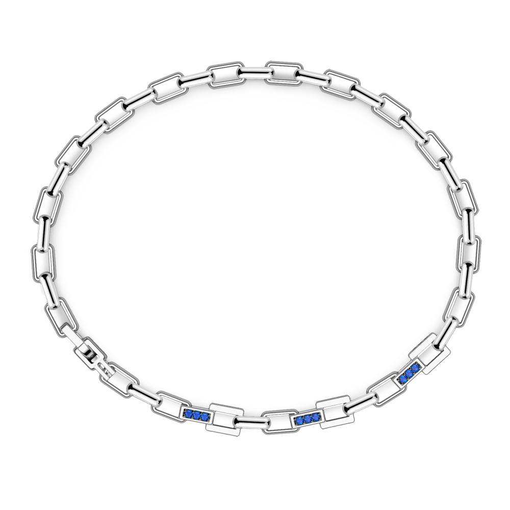 Zancan Bracciale Zancan In Argento Con Pietre Naturali