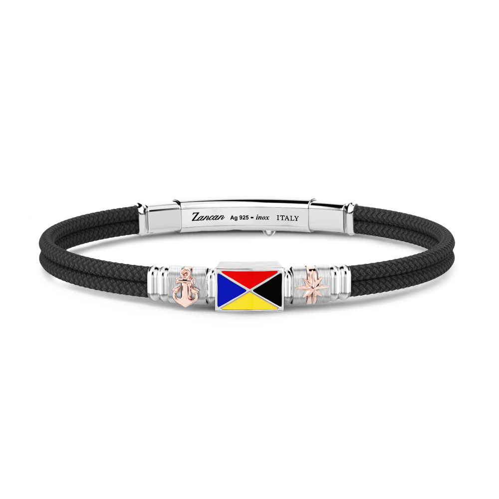 Zancan Bracciale Zancan in kevlar con bandiere nautiche