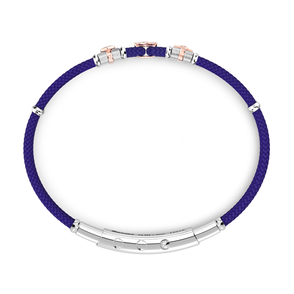 Zancan Bracciale Zancan In Kevlar Con Elementi Nautici