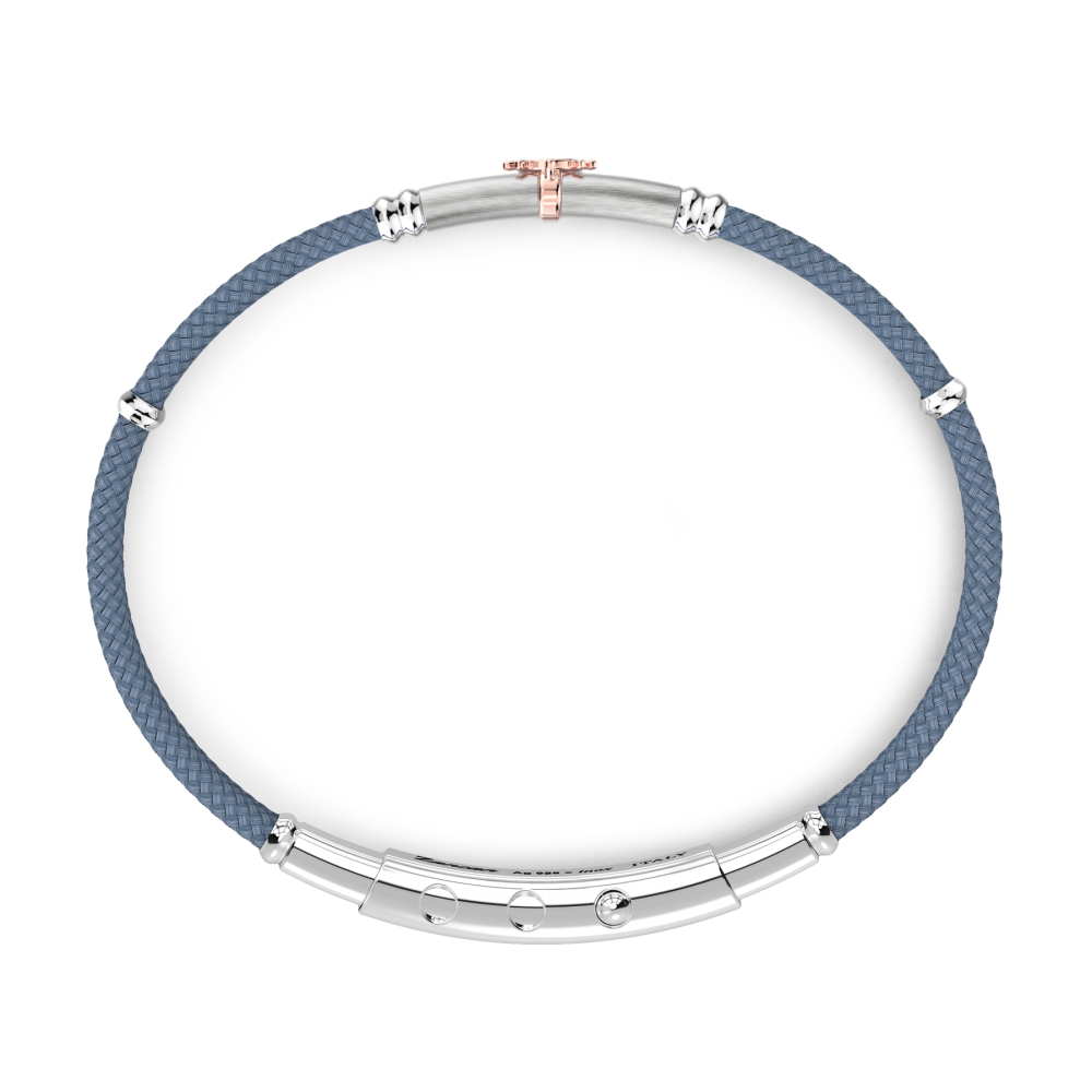 Zancan Bracciale Zancan In Kevlar Con Targa E Timone