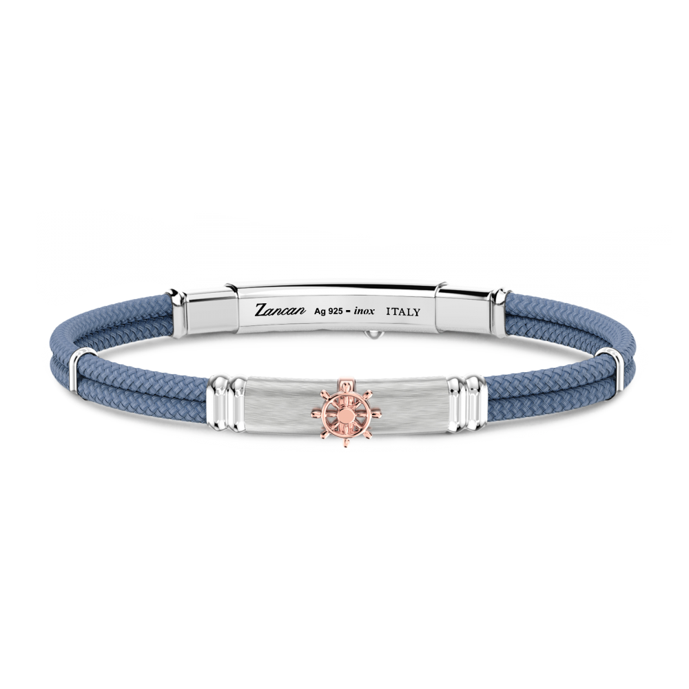Zancan Bracciale Zancan in kevlar con targa e timone