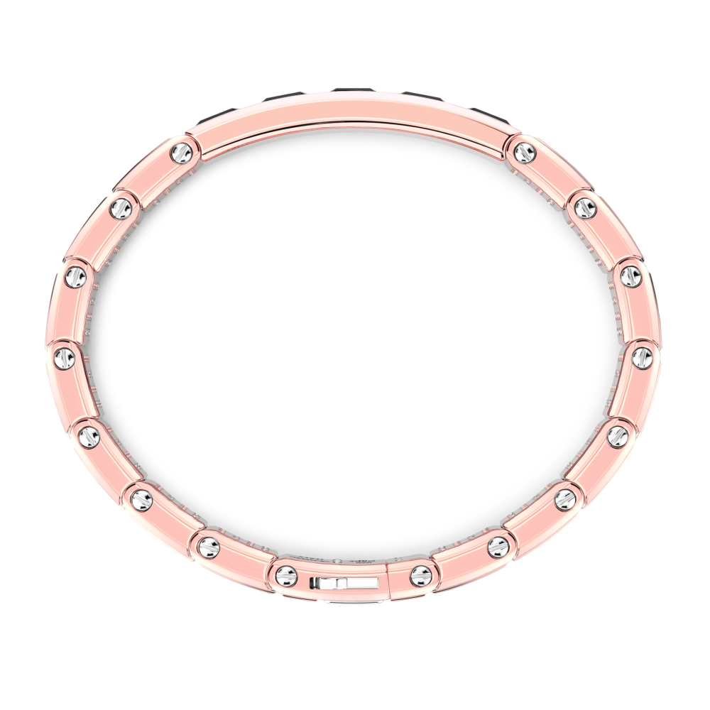 Zancan Bracciale Zancan In Oro 18kt Con Diamanti Neri