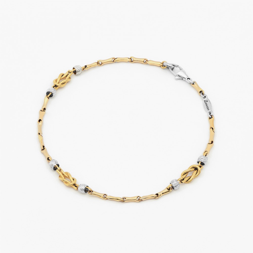 Zancan Bracciale Zancan in oro giallo e nodo nautico