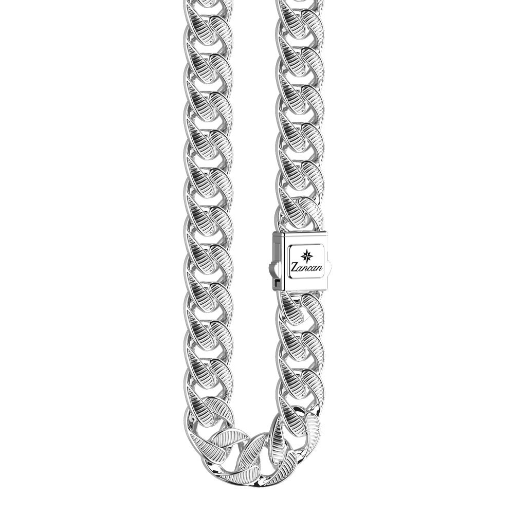 Zancan Collana A Grumetta Zancan Con Finiture Striate