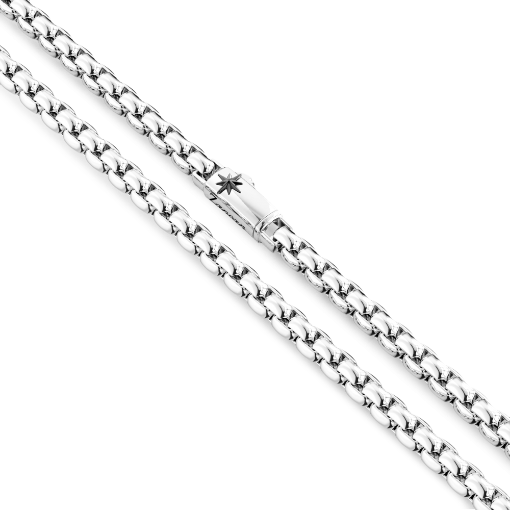 Zancan Collana Zancan A Maglia Veneziana In Argento