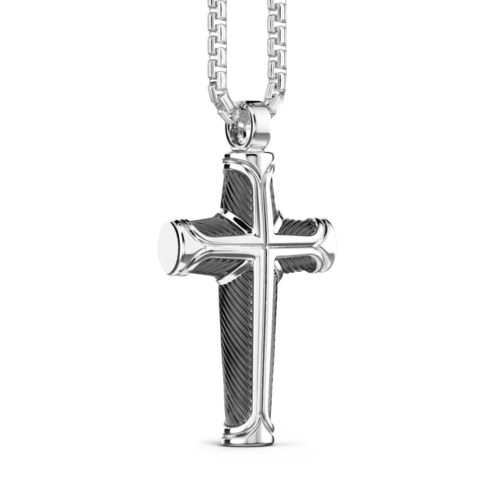 Zancan Collana Zancan In Argento Con Pendente A Croce