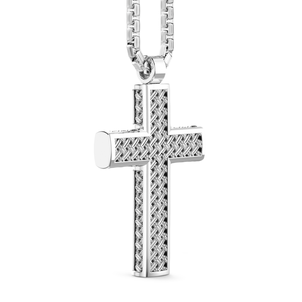 Zancan Collana Zancan In Argento Con Pendente A Croce