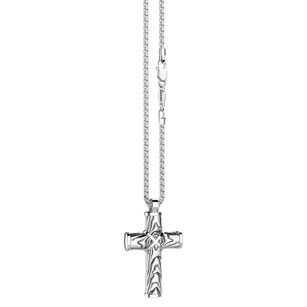 Zancan Collana Zancan In Argento Con Pendente A Croce