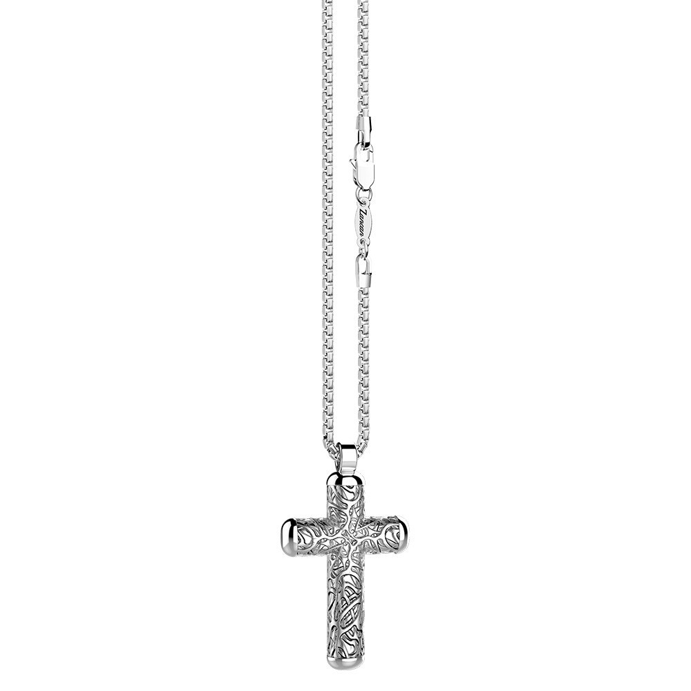 Zancan Collana Zancan In Argento Con Pendente A Croce