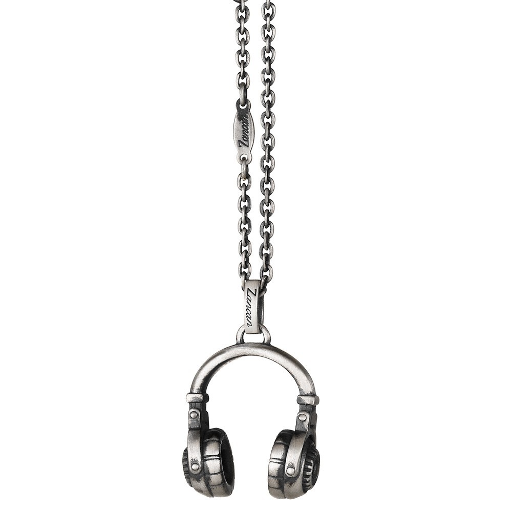 Zancan Collana Zancan In Argento Con Pendente A Cuffie