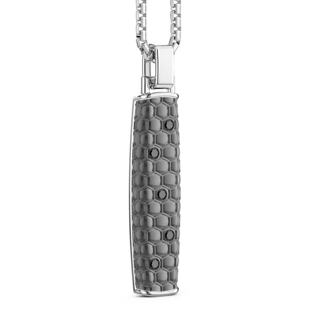 Zancan Collana Zancan In Argento Con Pendente A Stick