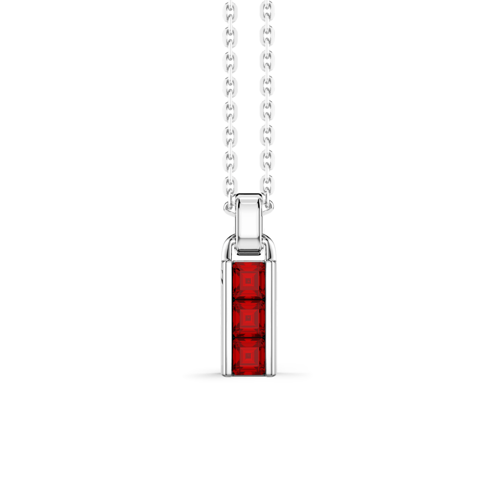 Zancan Collana Zancan in argento con pendente a stick